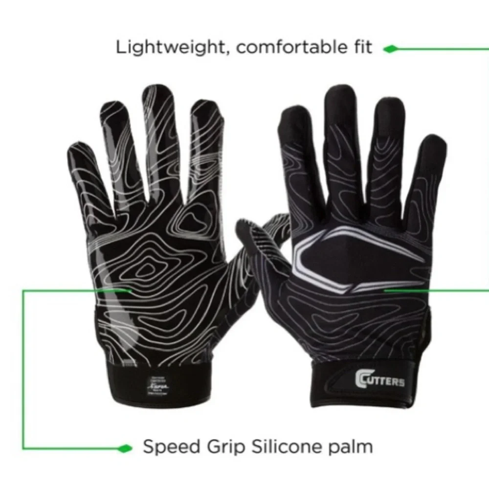 Cutters TOPO GAME DAY RECEIVER YOUTH GLOVE NWT
